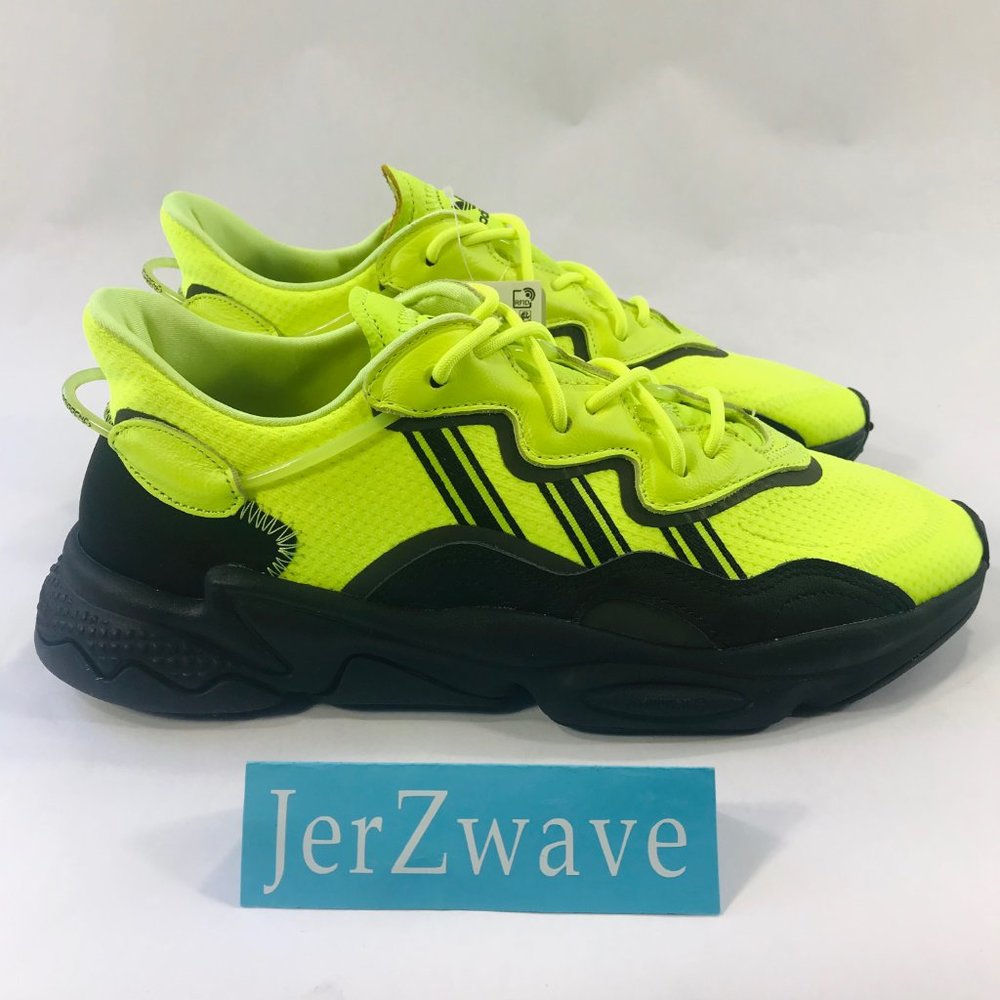 Adidas Ozweego Yellow & Black Men's Size 9.5 - Picture 6 of 8